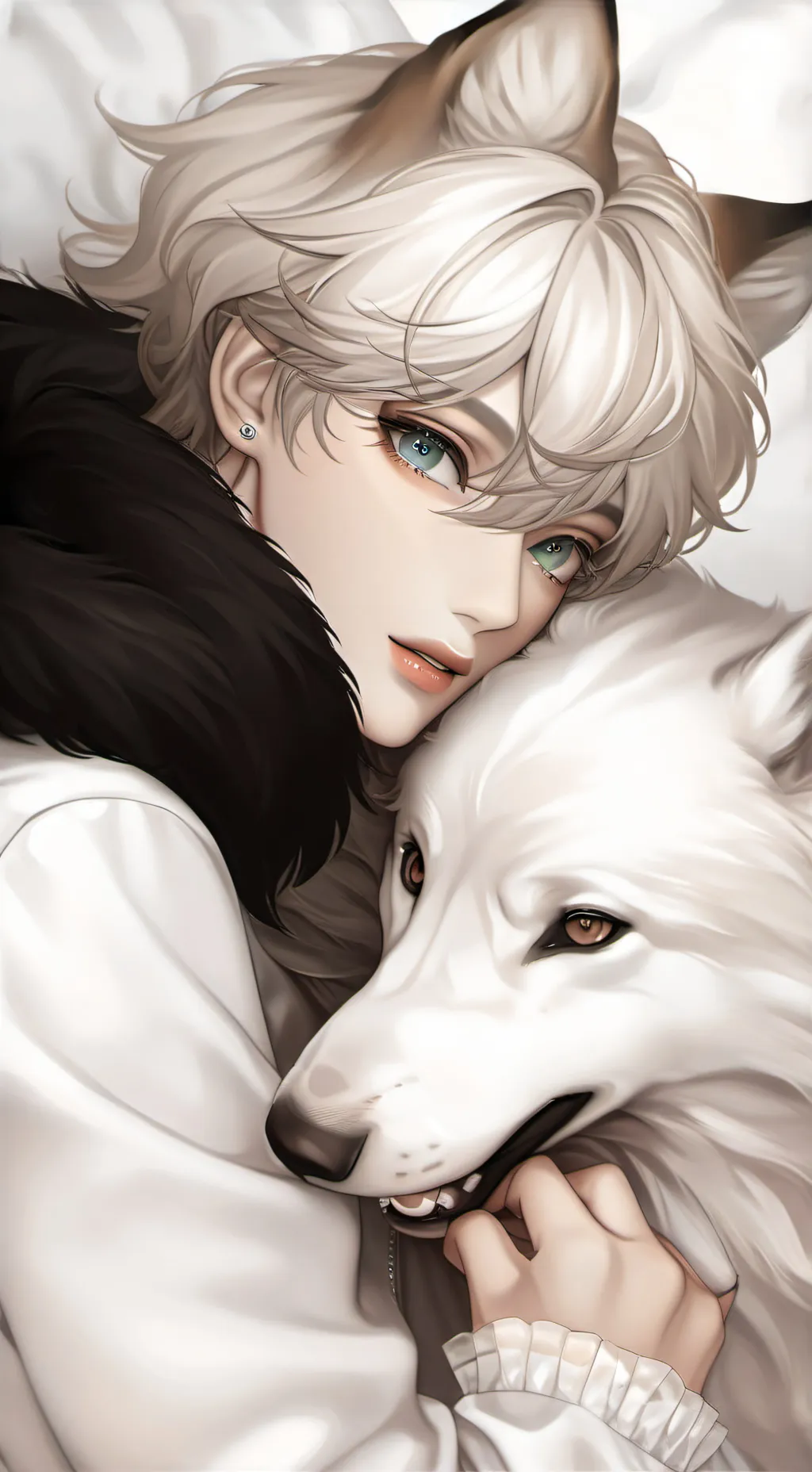 ai character: 🐺 ashe 🌙 background