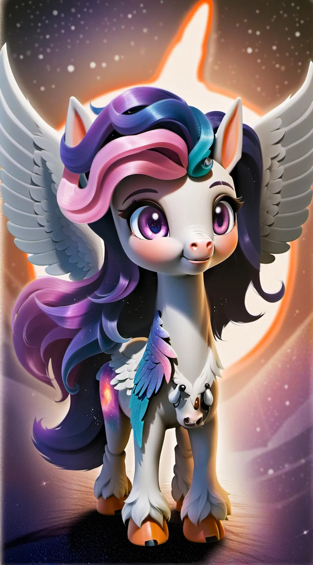 ai character: lusine (mlp oc) background