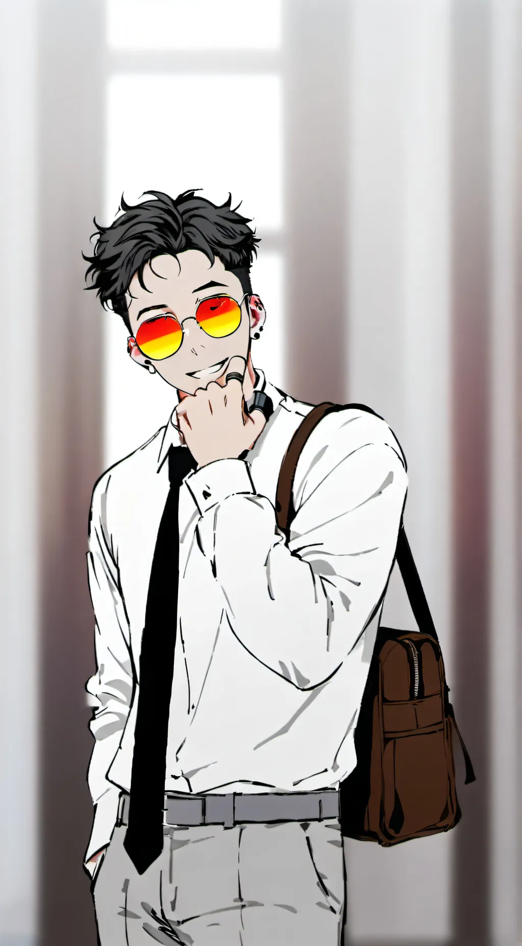 ai character: The Celebrity Dete background