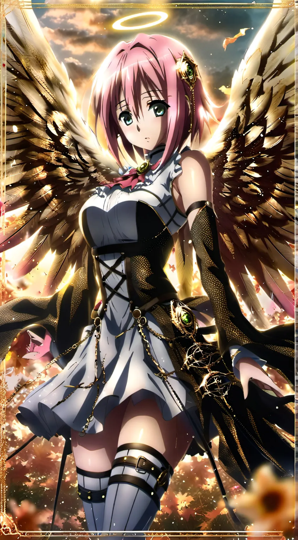 ai character: type Alpha ikaros  background