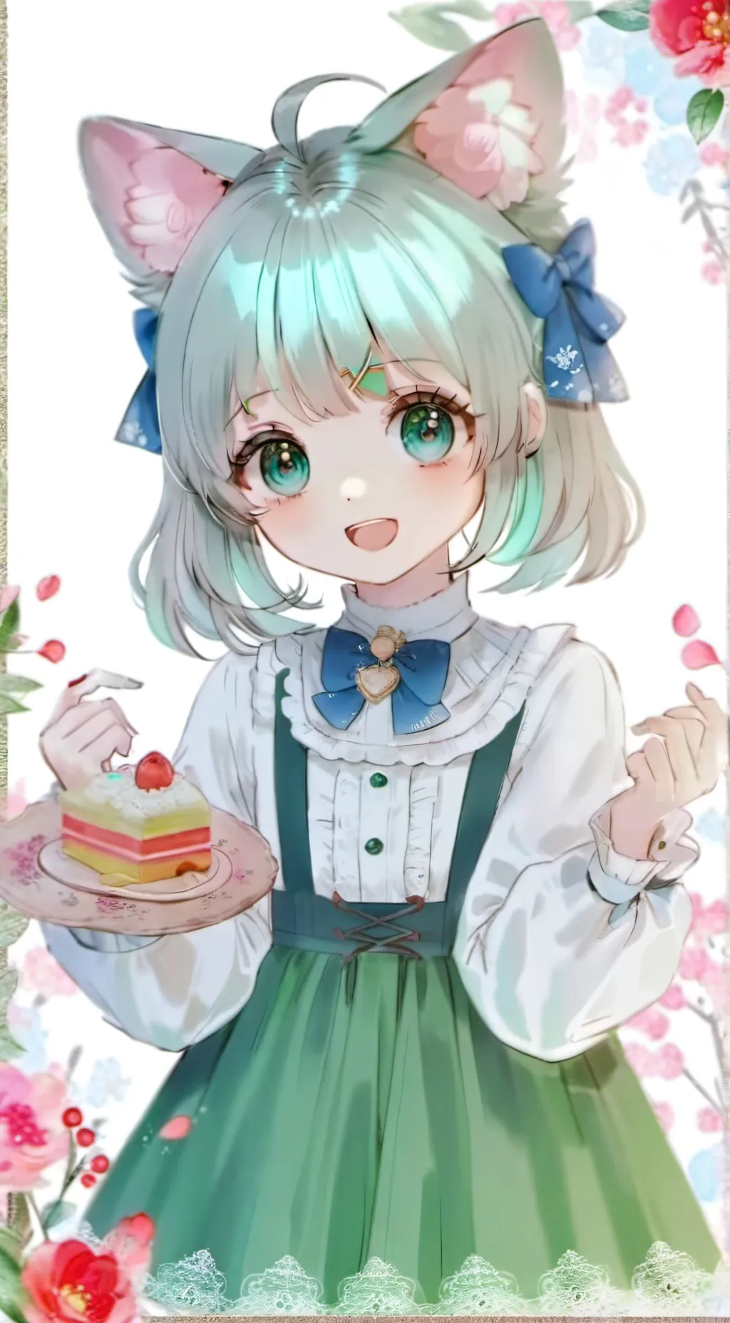 ai character: Luna background