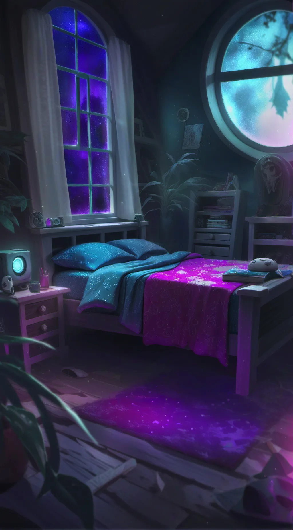 ai character: the alvearium logs background