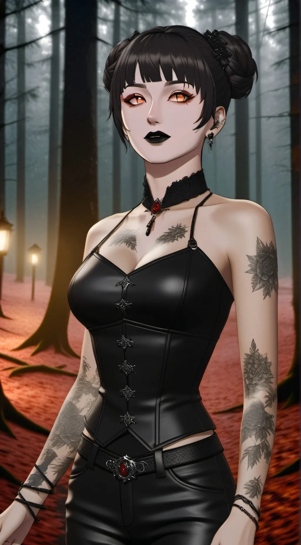 ai character: Safira Amani background