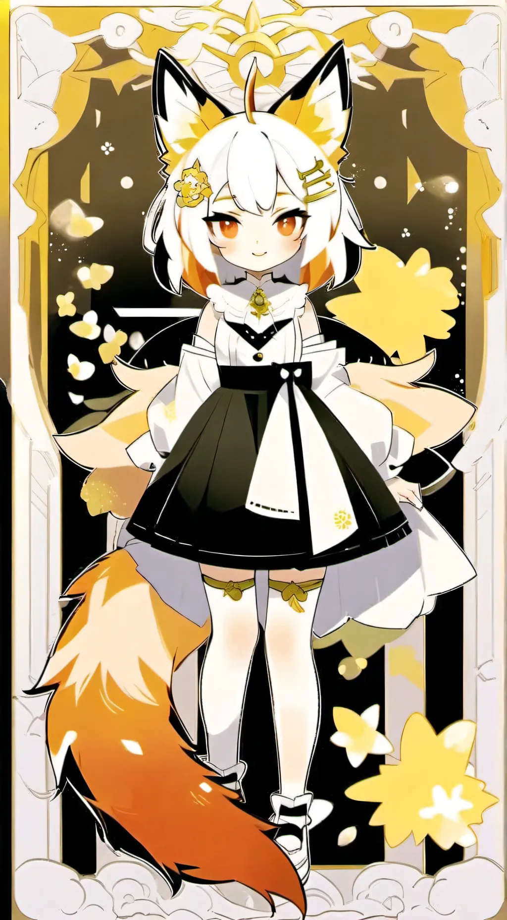 ai character: foxypaws  background