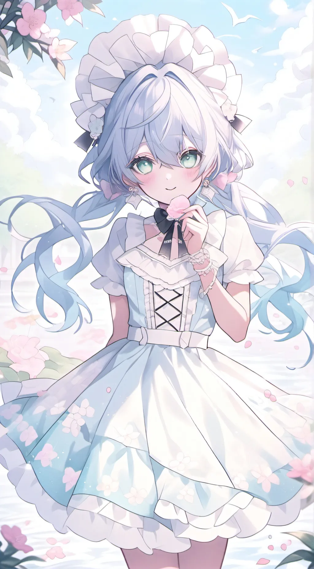 ai character: Aurora background