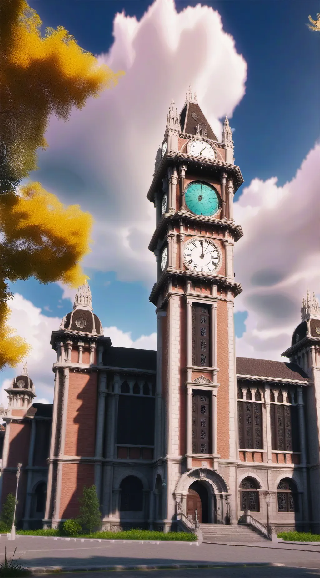 ai character: College rp background