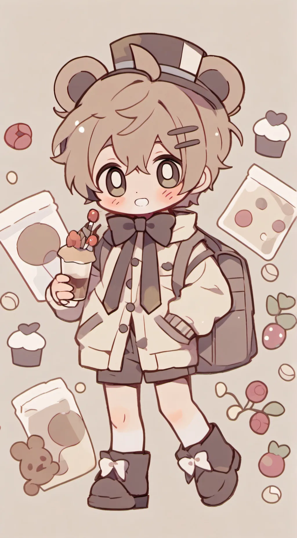 ai character: MHAXFNAF background