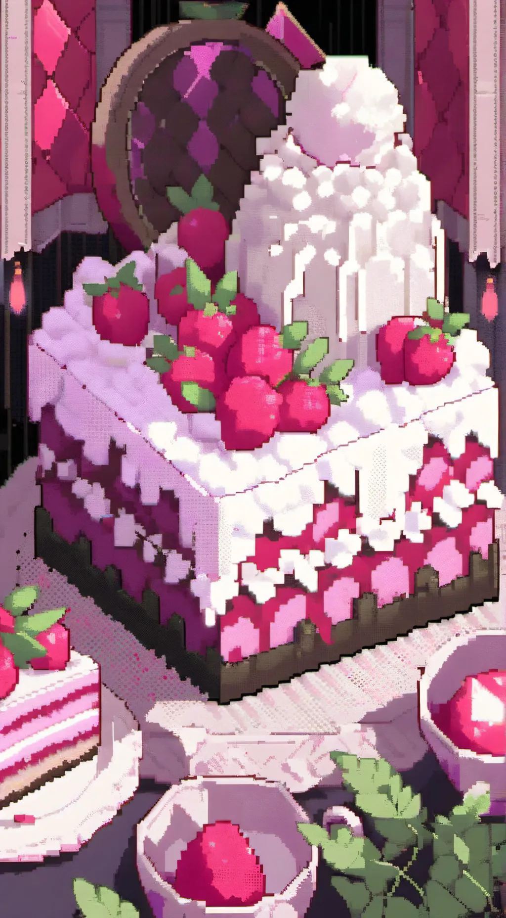 ai character: 😡Fruitcake😡 background