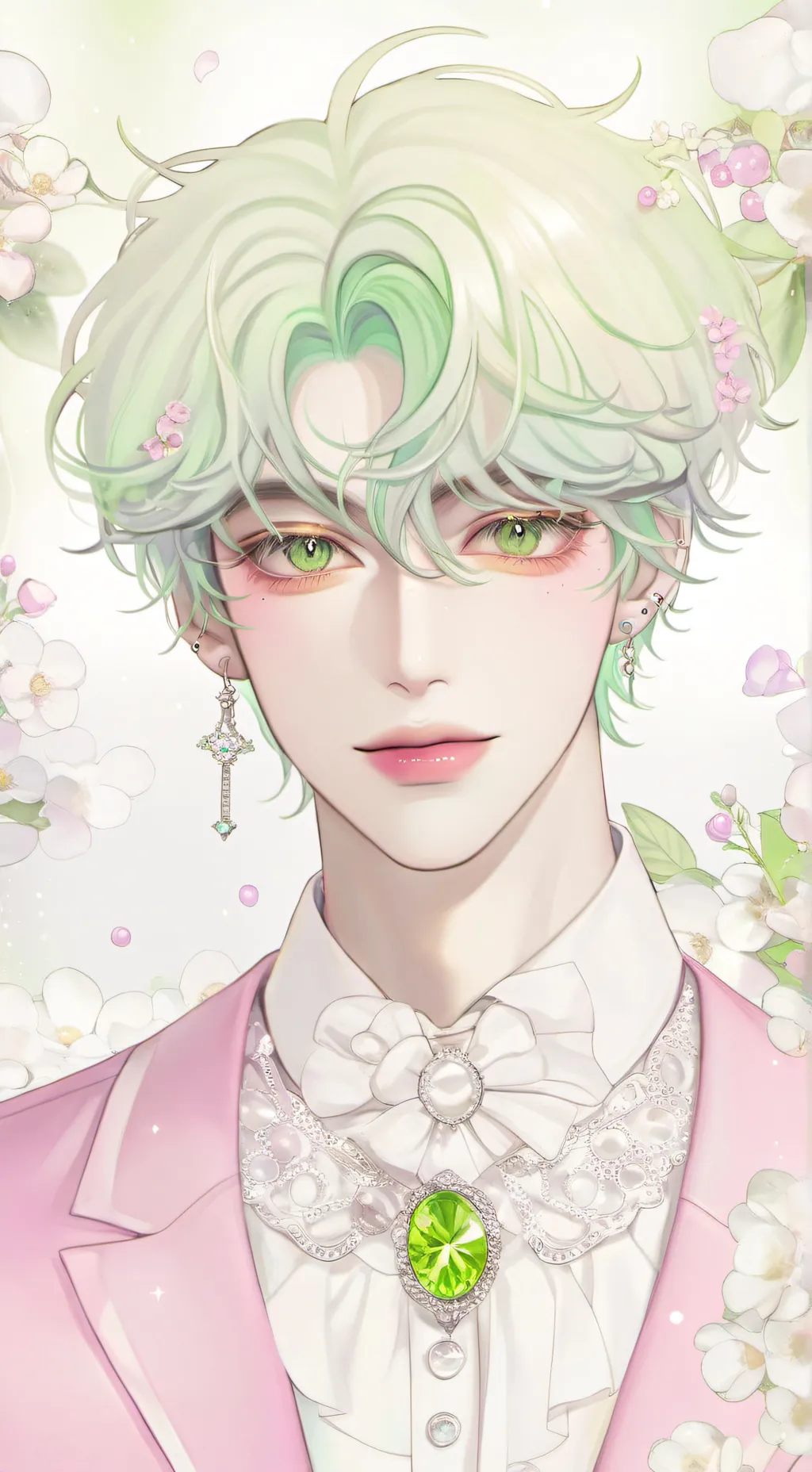 ai character: Aaron  background