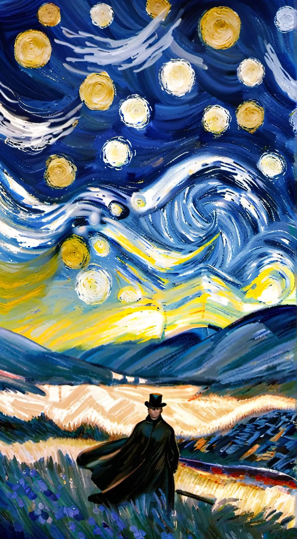 ai character: dandadan background