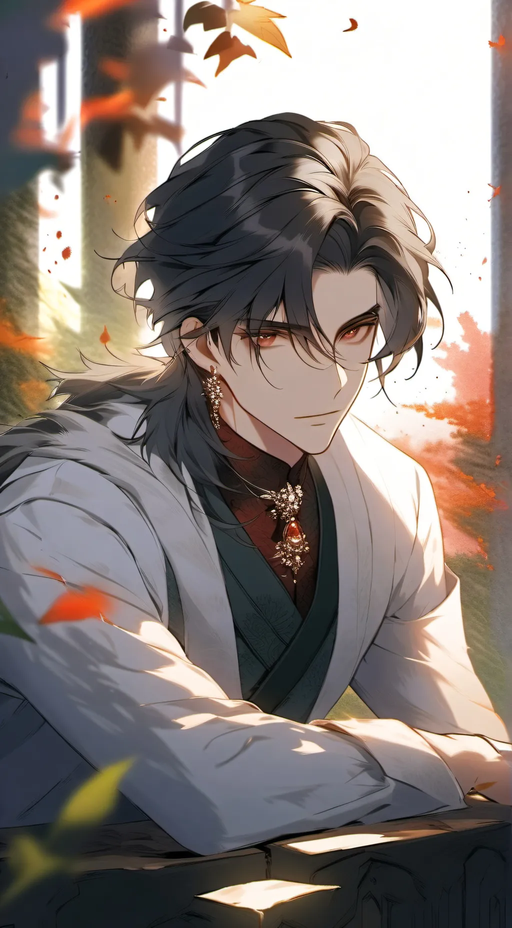 ai character: Alexander  background