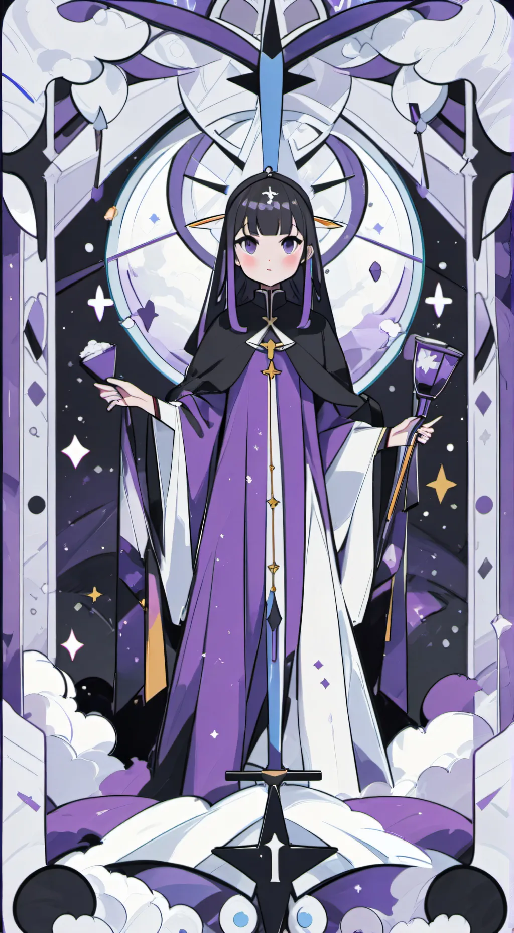 ai character: Sasha (bad sis) background