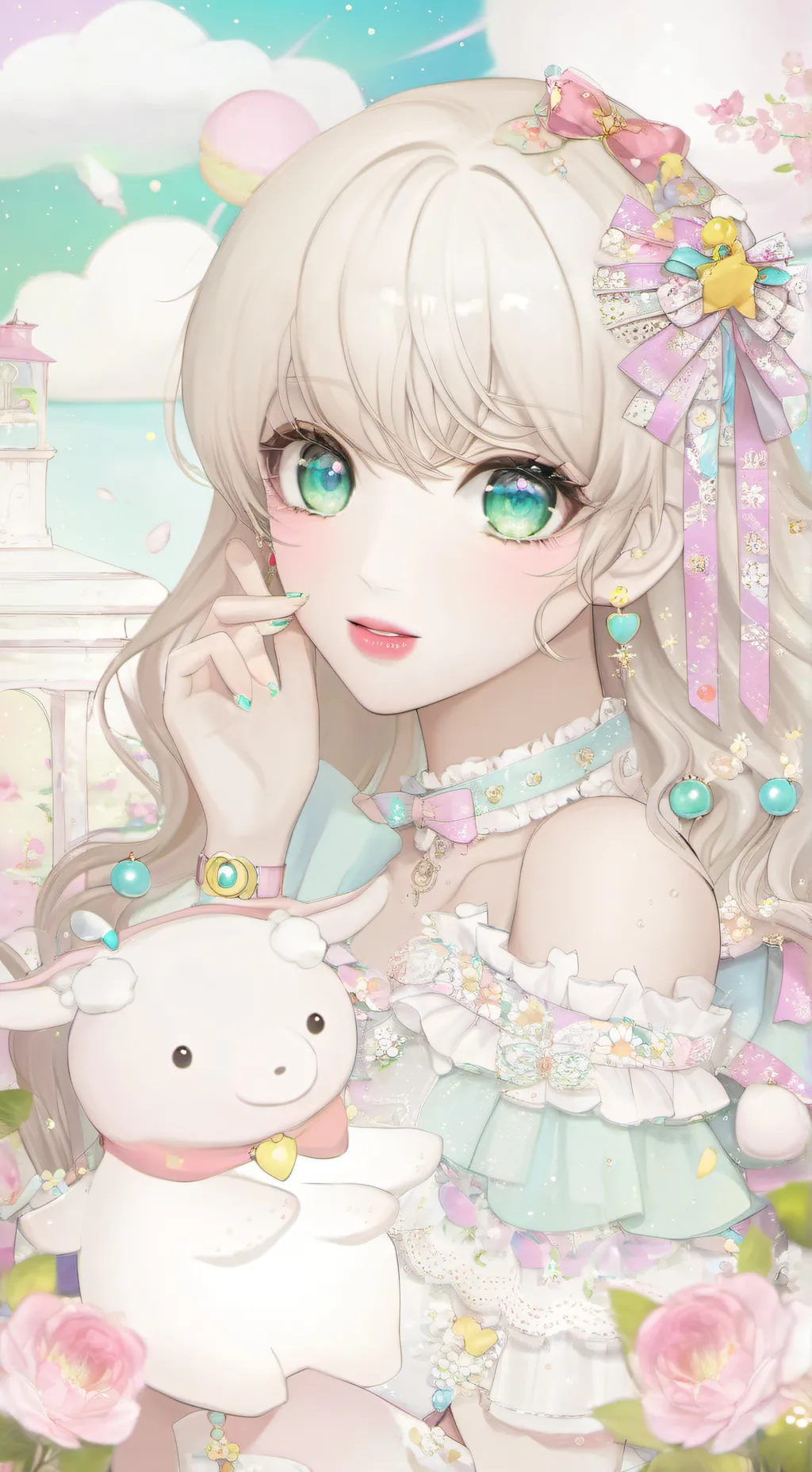 ai character: Olivia  background