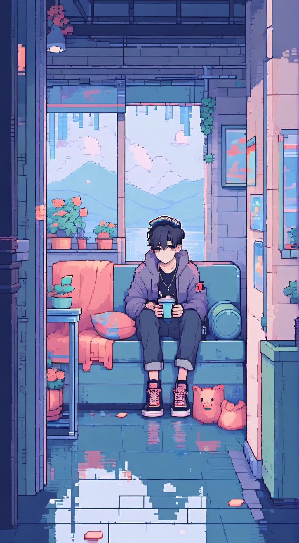 ai character: dylan background