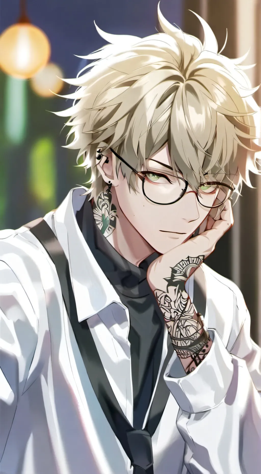 ai character: ₩Jake₩ background