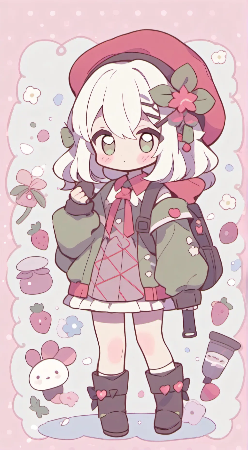 ai character: bebe tonta background