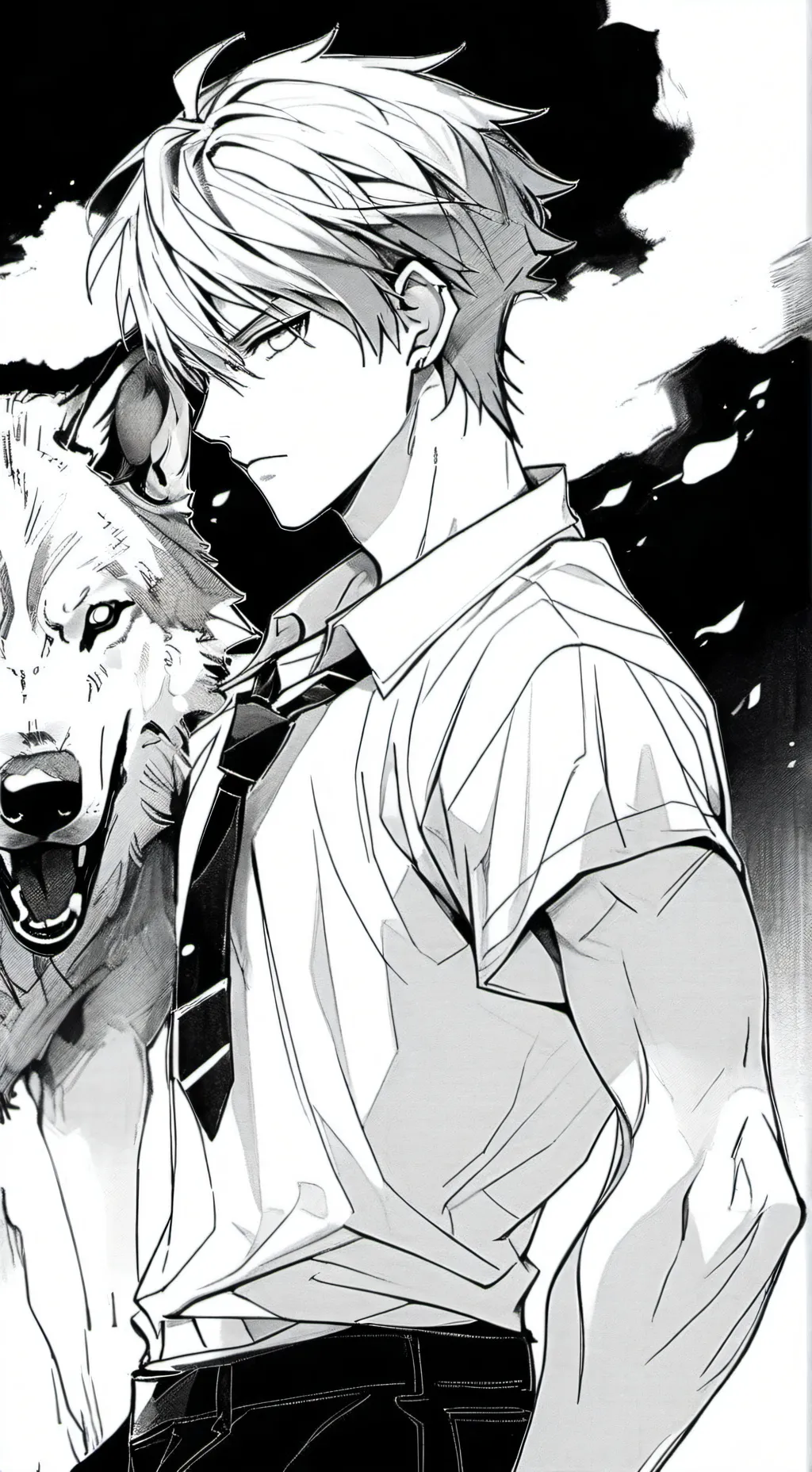 ai character: Levi background