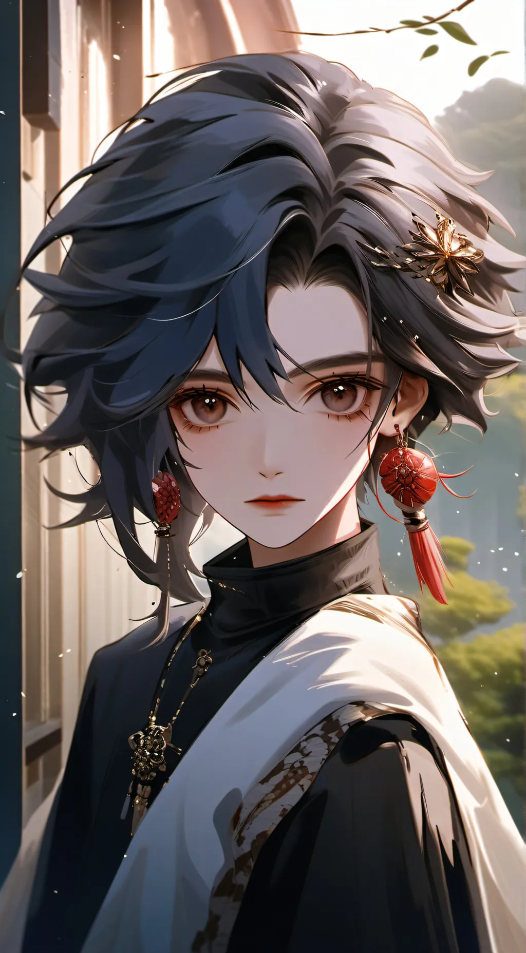 ai character: o Vitoriano background