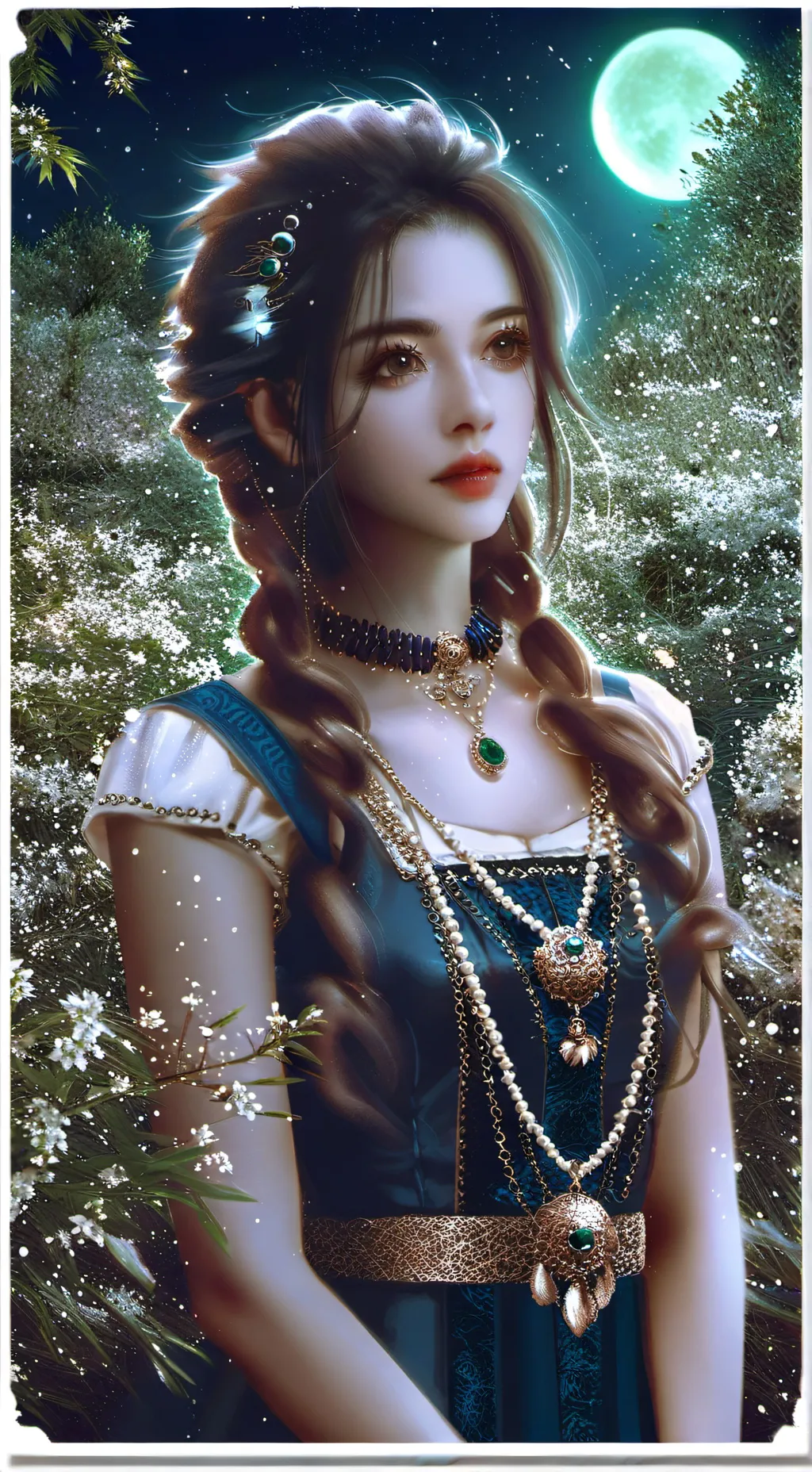 ai character: Luna Voss background