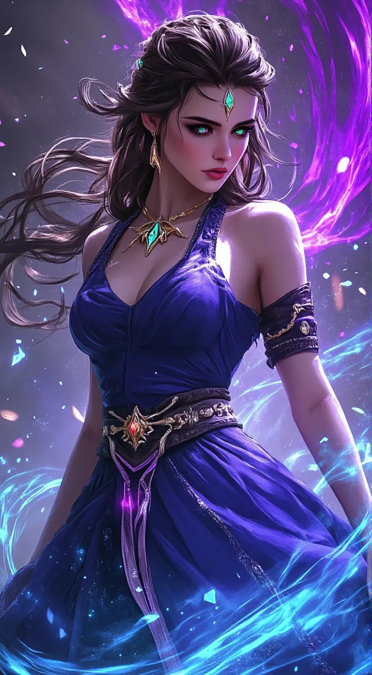 ai character: nick dark background