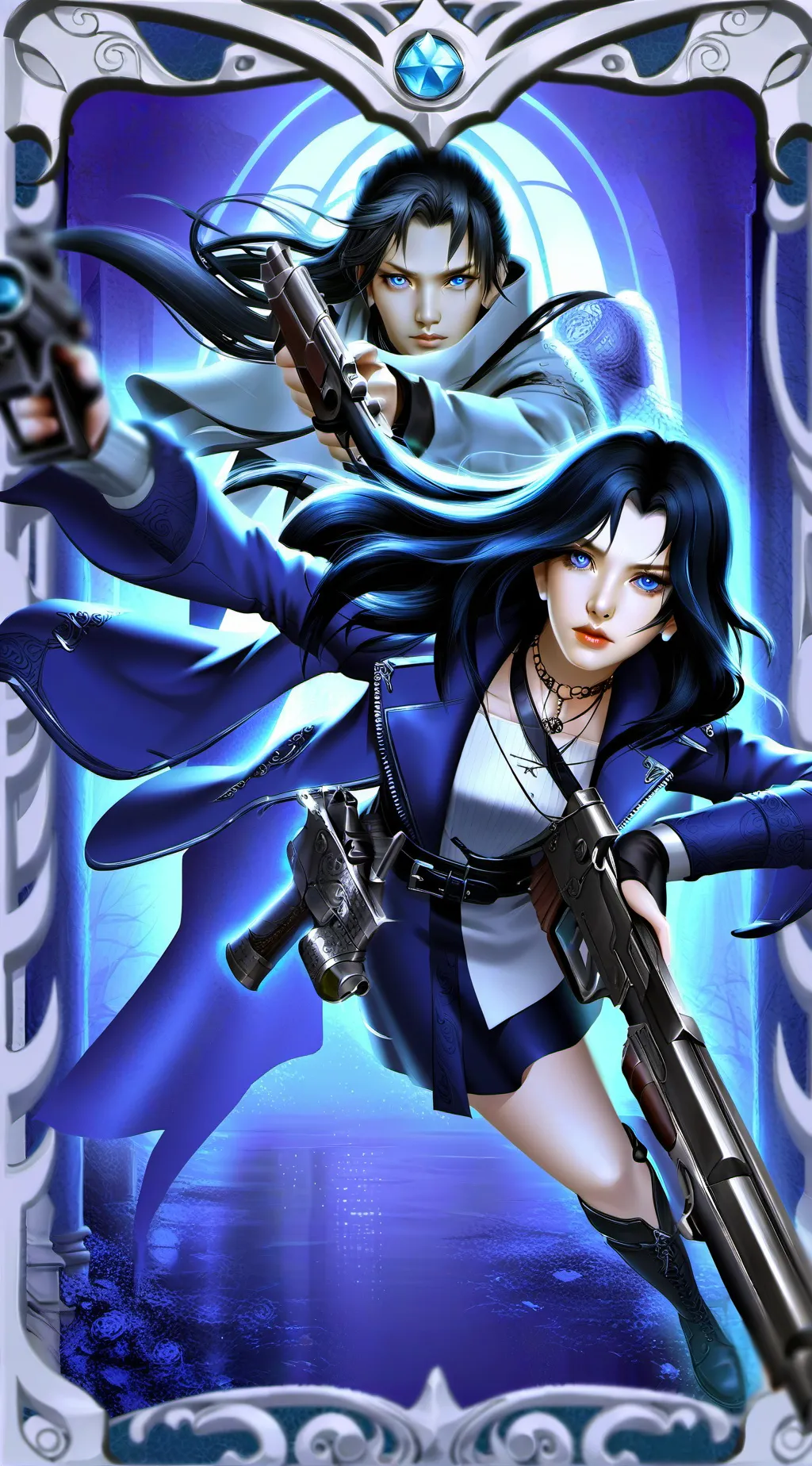 ai character: (Surviver)kelsey background