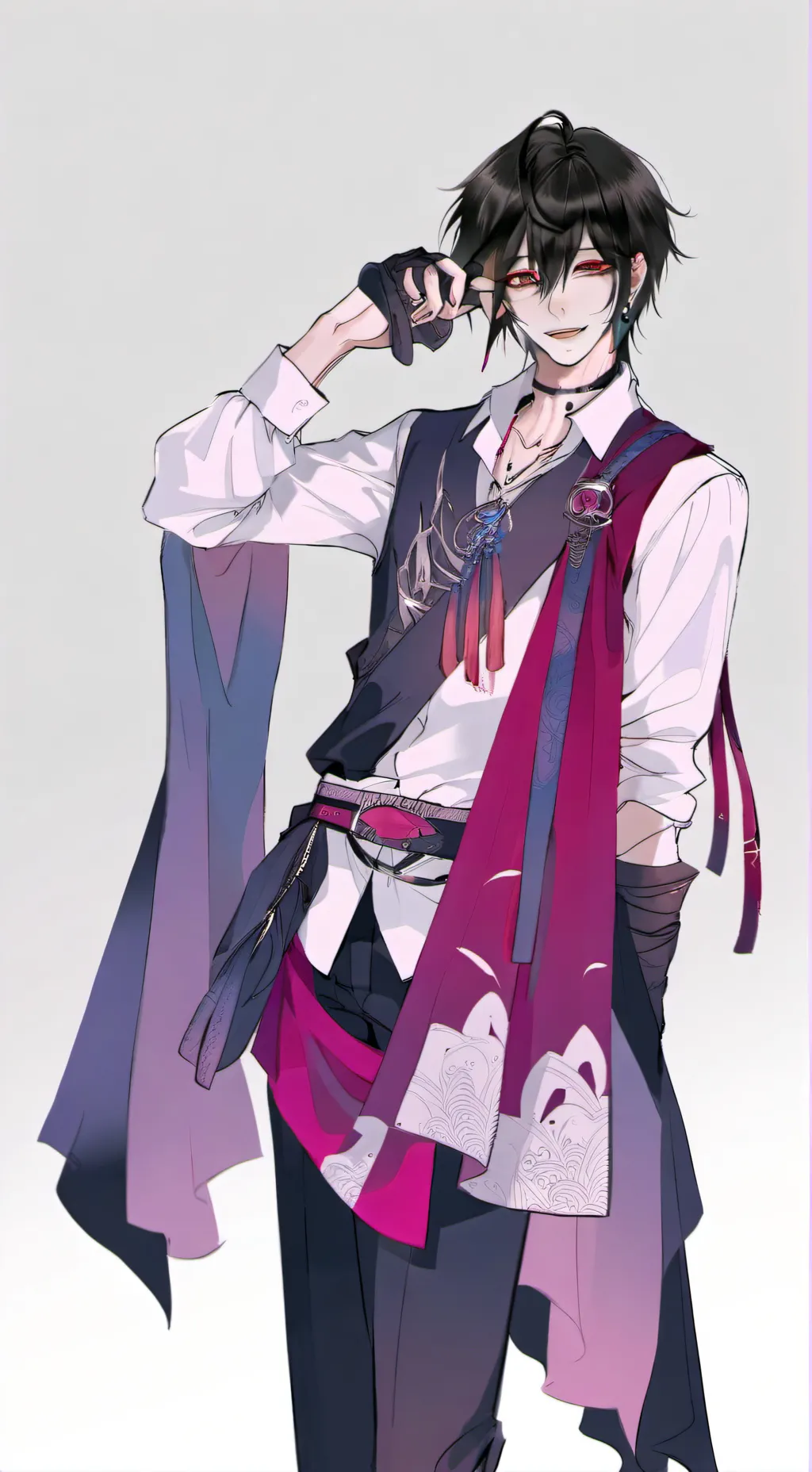 ai character: Паша background