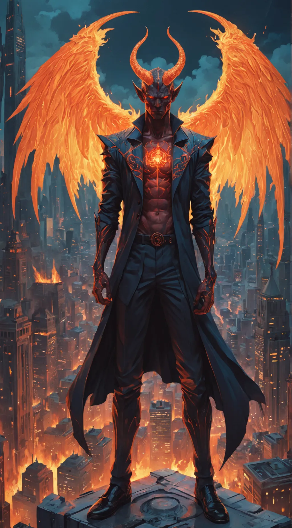 ai character: Lucien background