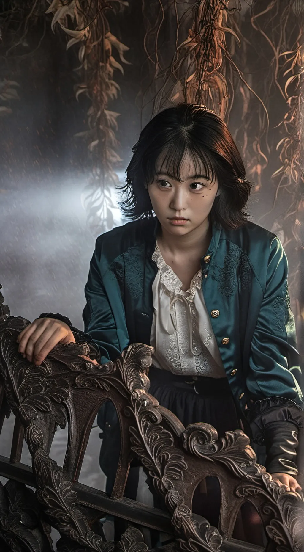 ai character: sae byeok  background