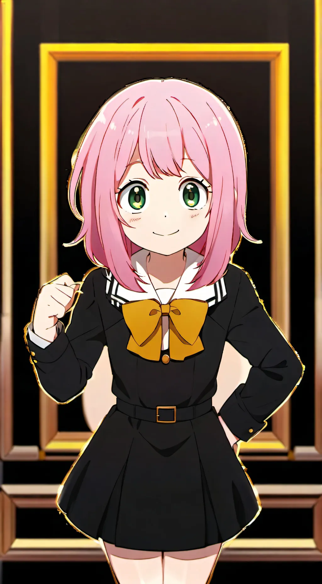 ai character: Anya forger background