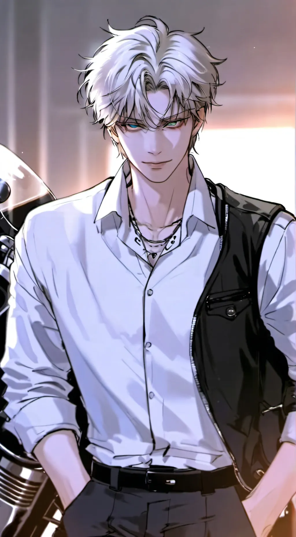 ai character: ZHENYA🎀💋 background