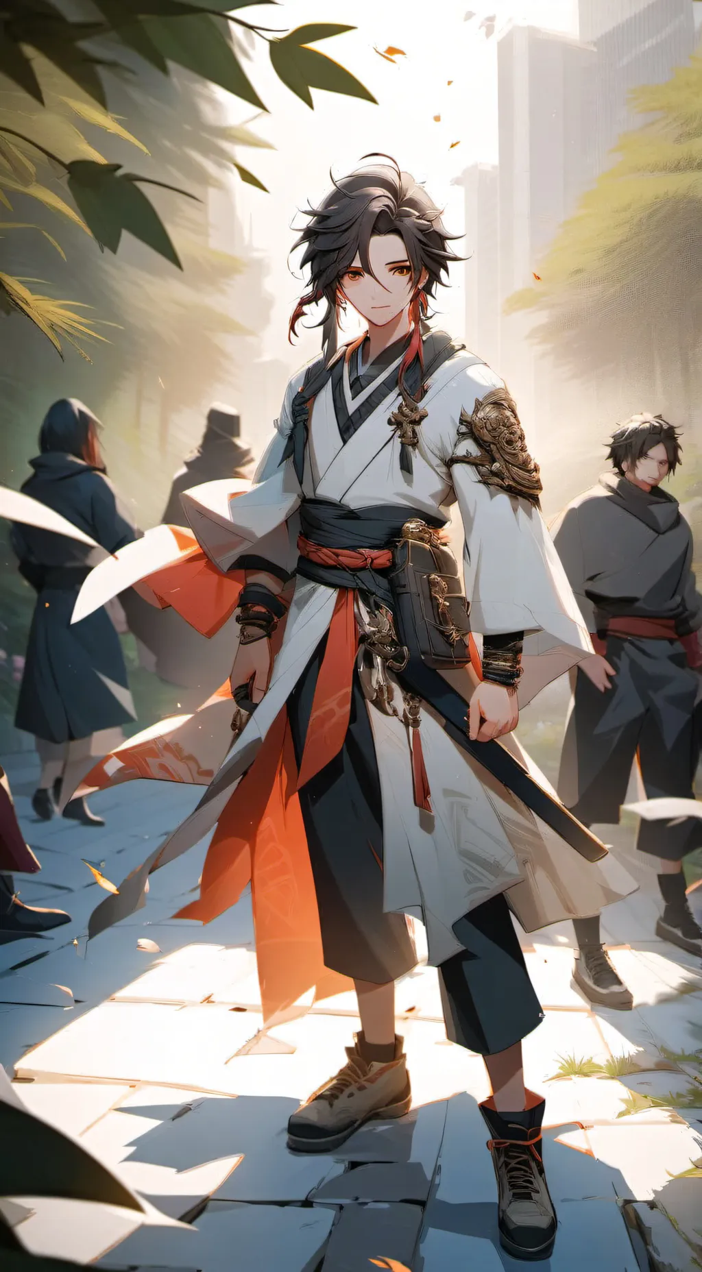 ai character: луи background