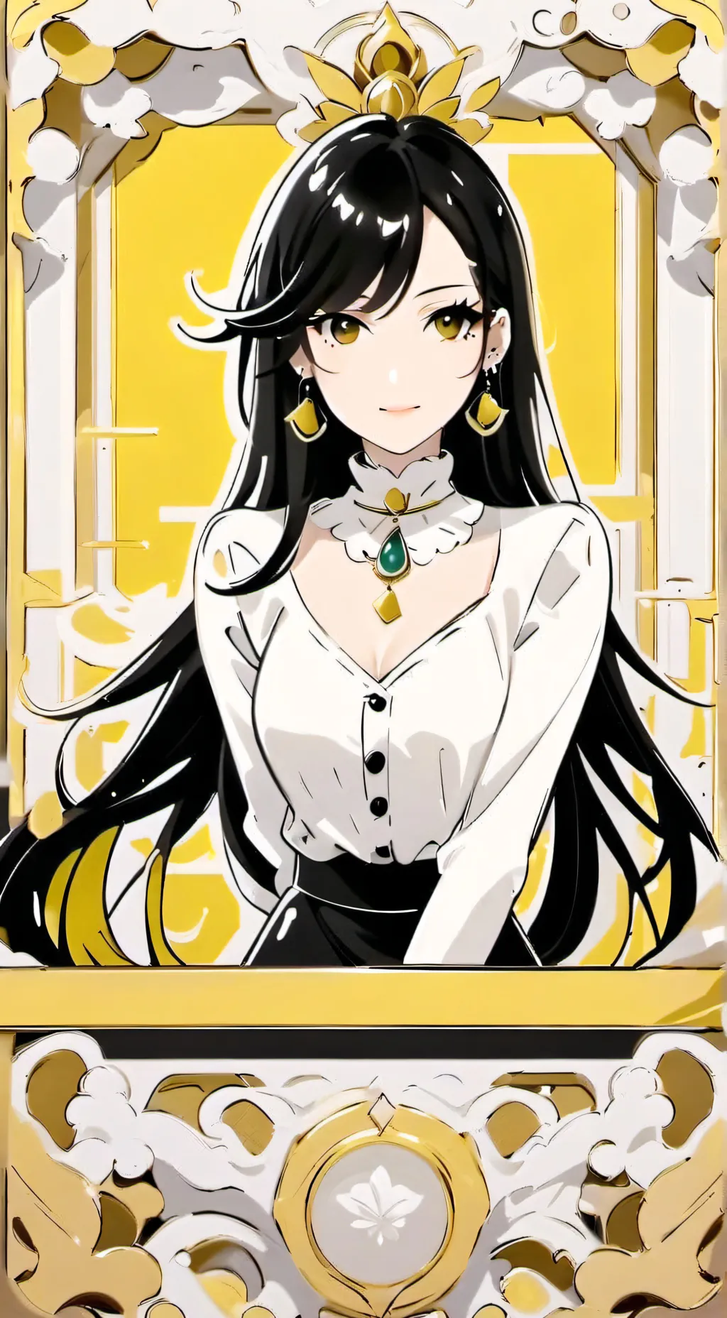 ai character: Jade background