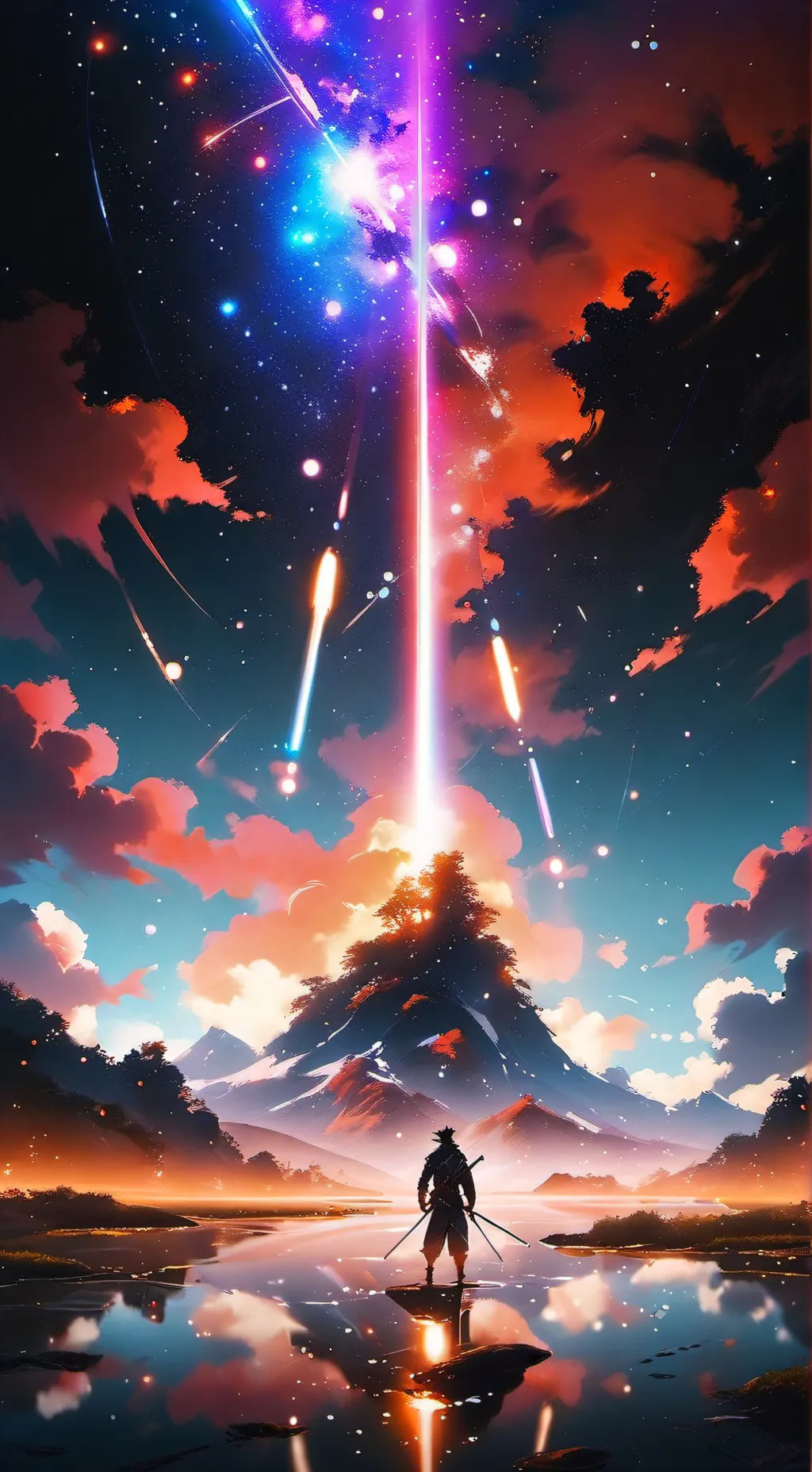 ai character: MHA EN LA PLAYA🏖🌴 background