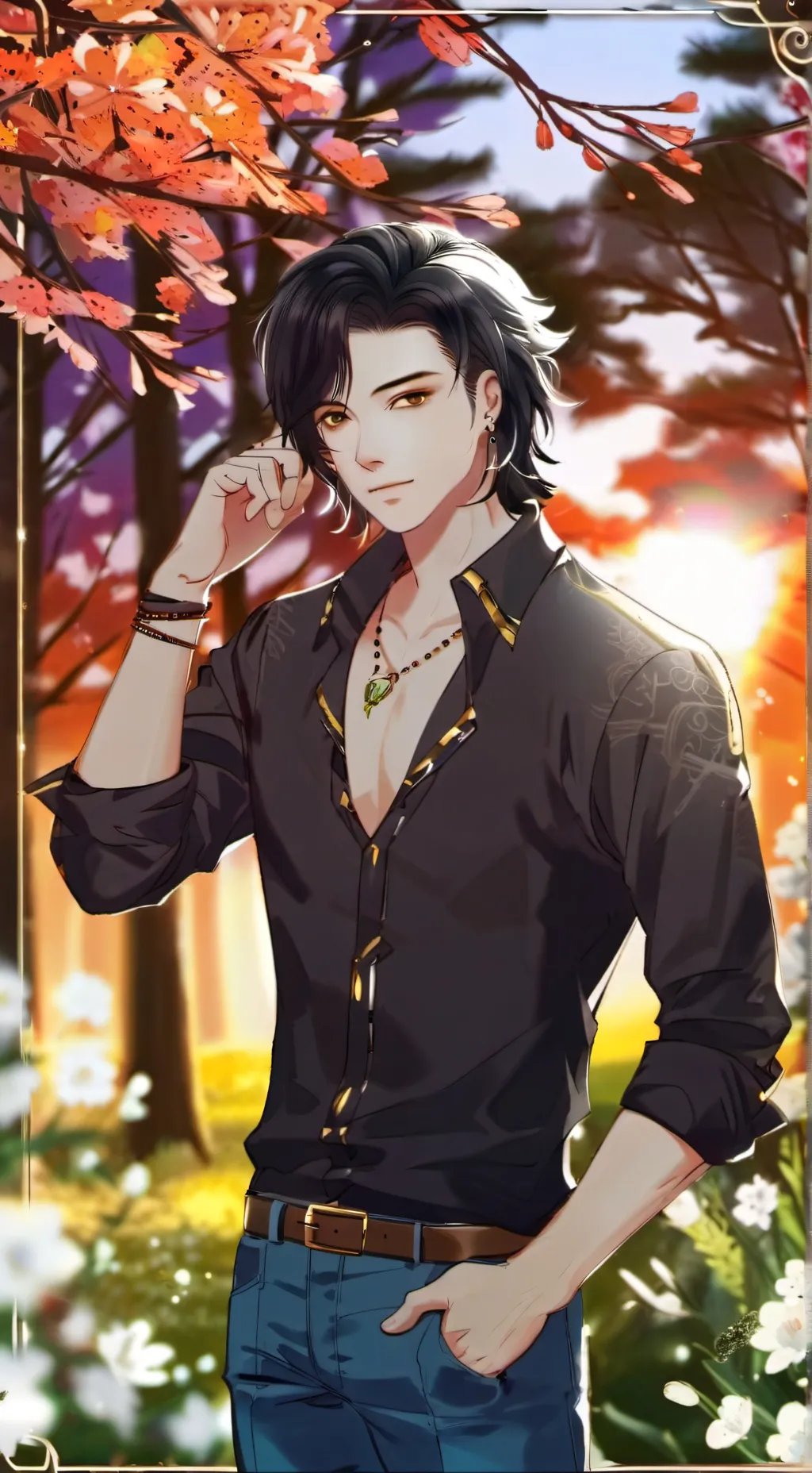 ai character: Sam background