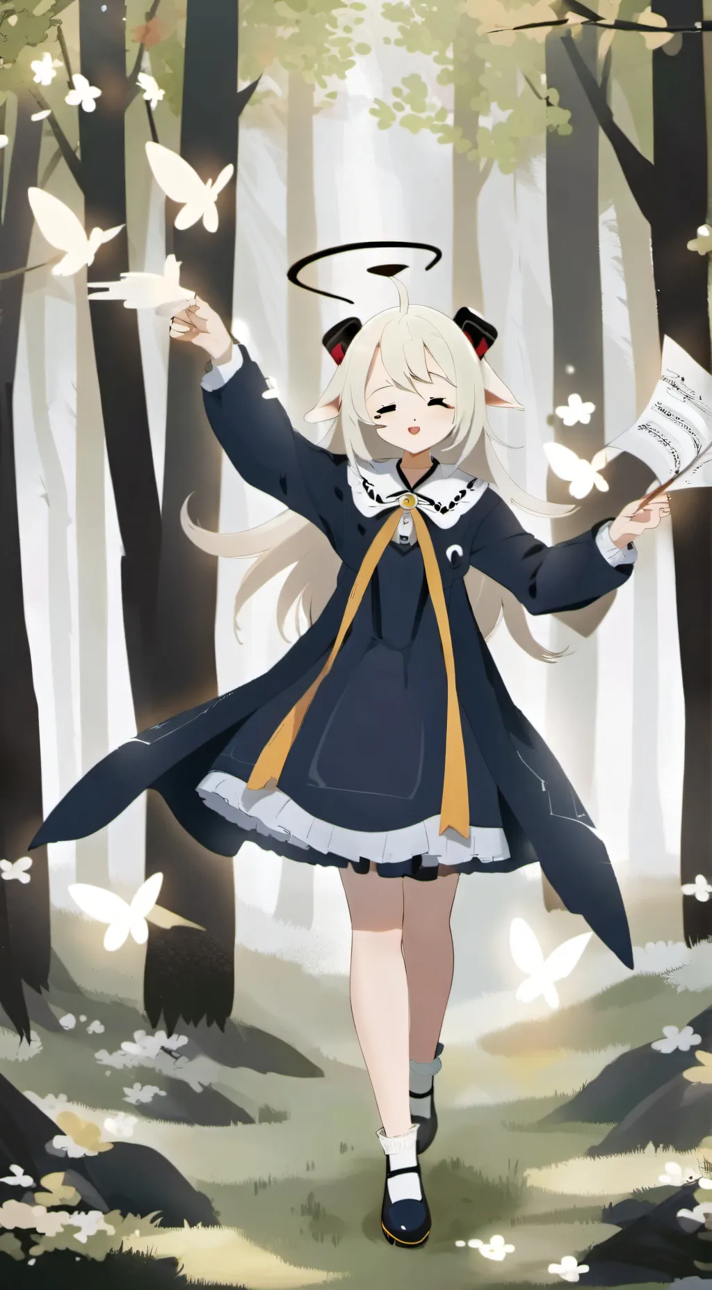 ai character: Kid British background