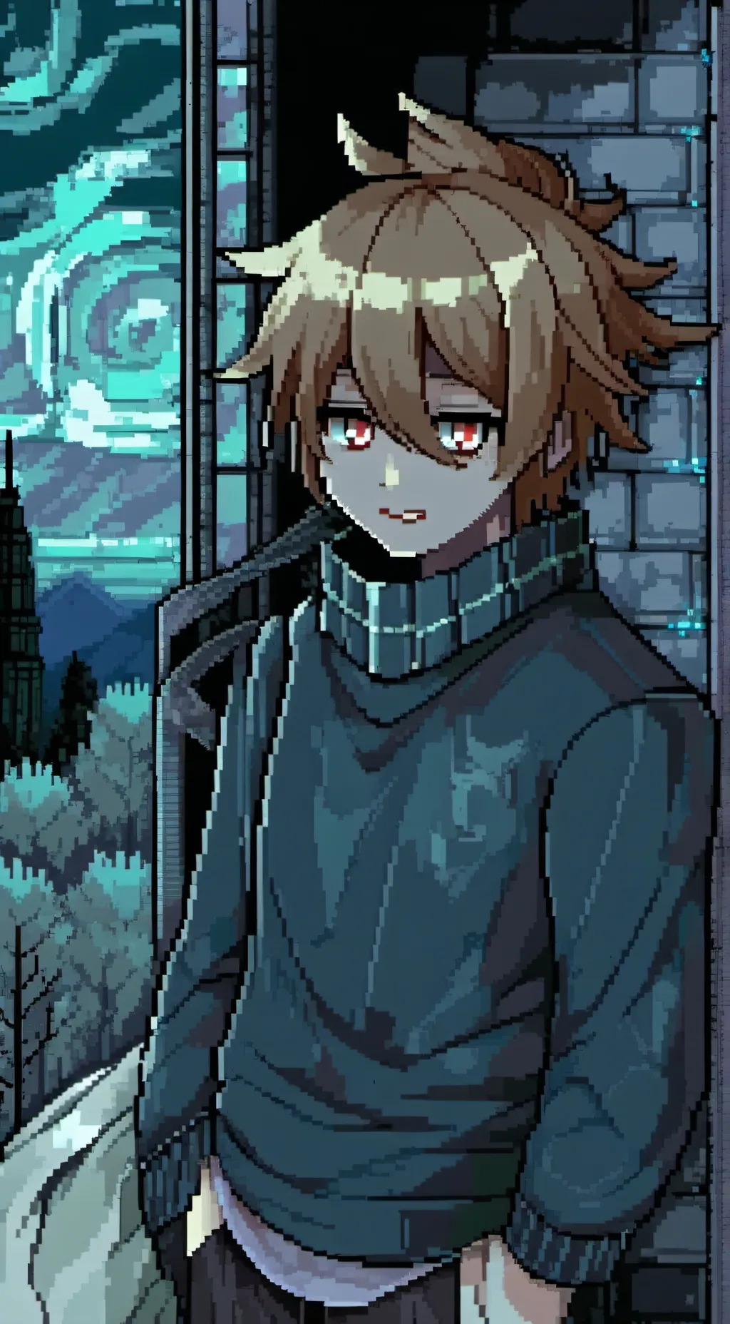 ai character: Dogday  background