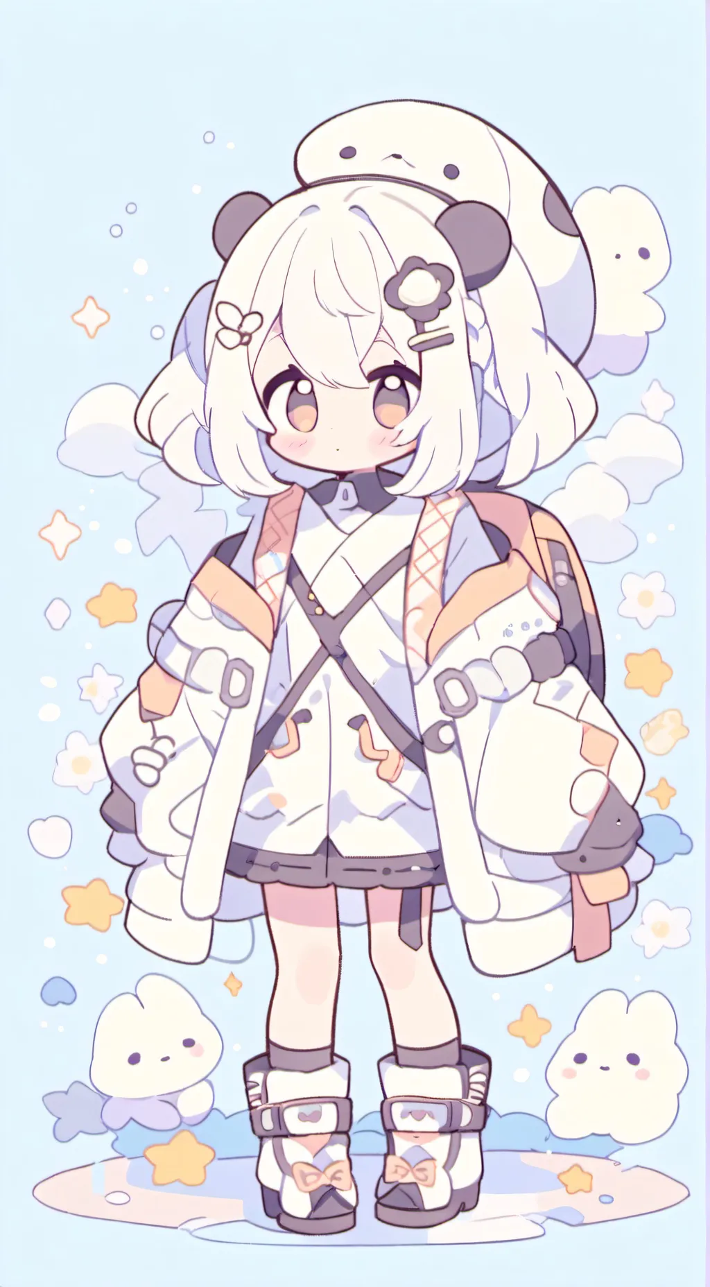 ai character: Lilas  background