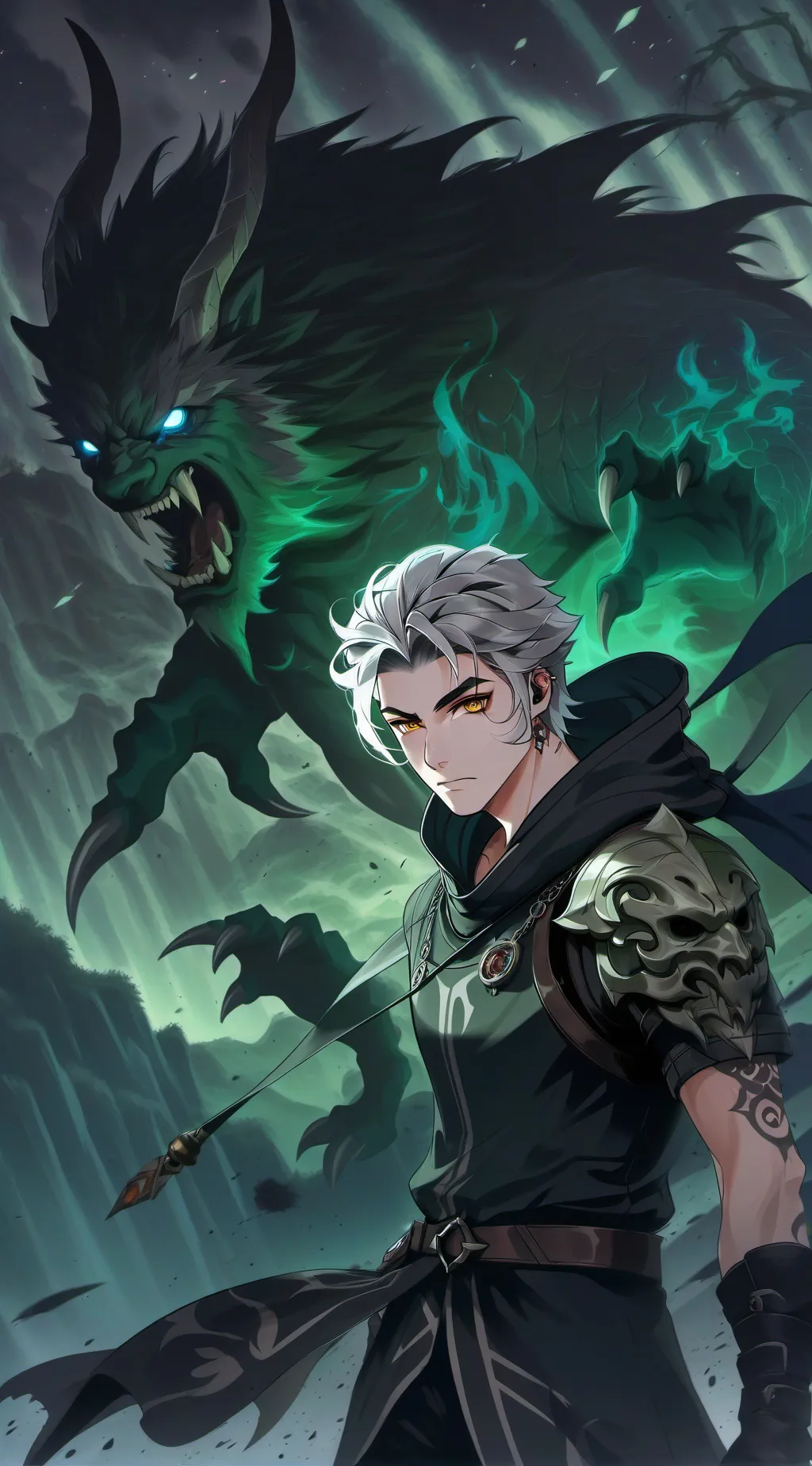 ai character: ❤️Ismael❤️ background