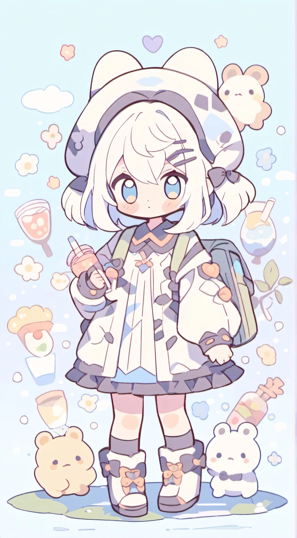 ai character: wenda x tu background