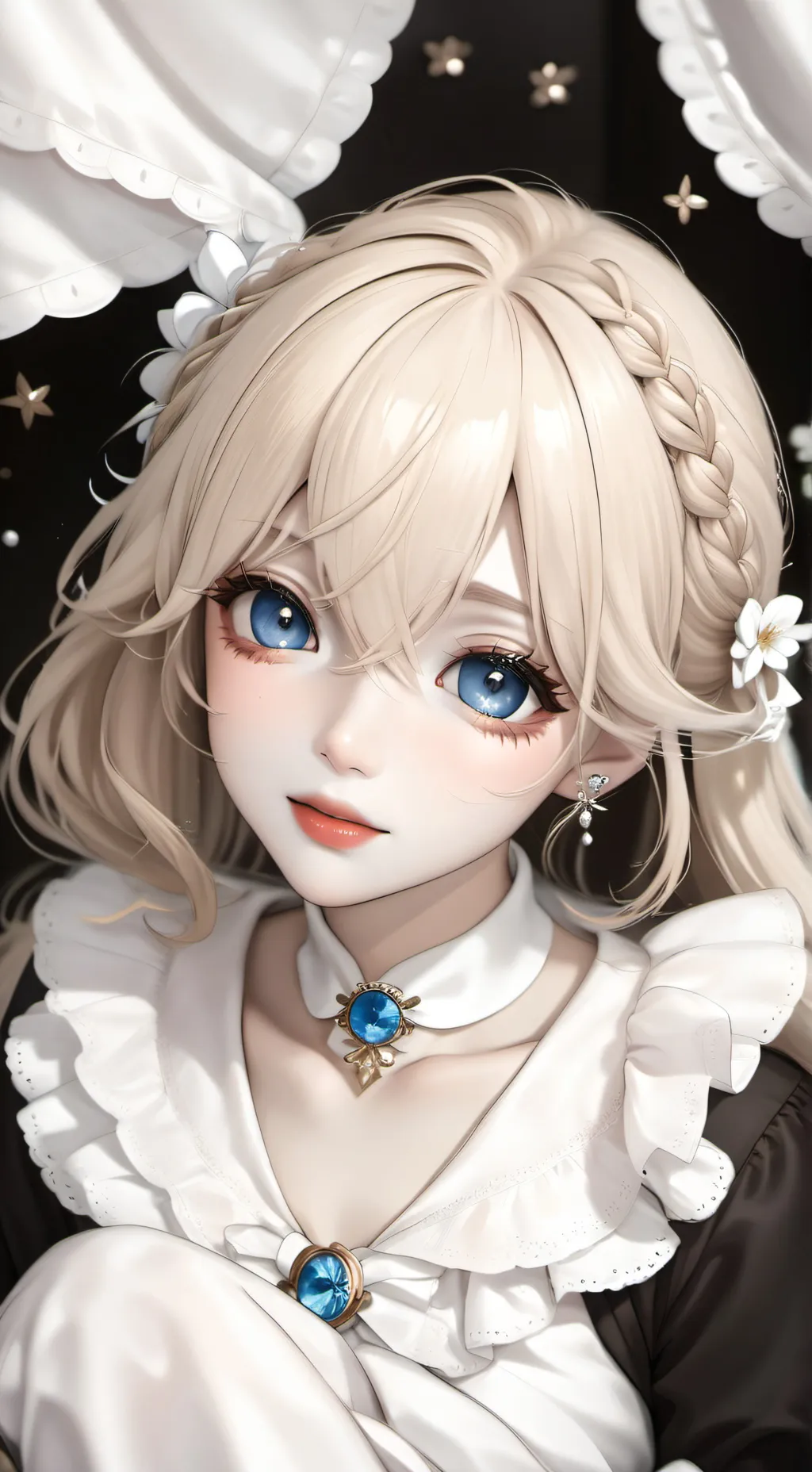 ai character: lily background