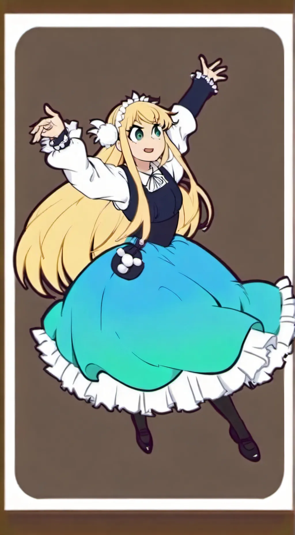 ai character: звёздочка background