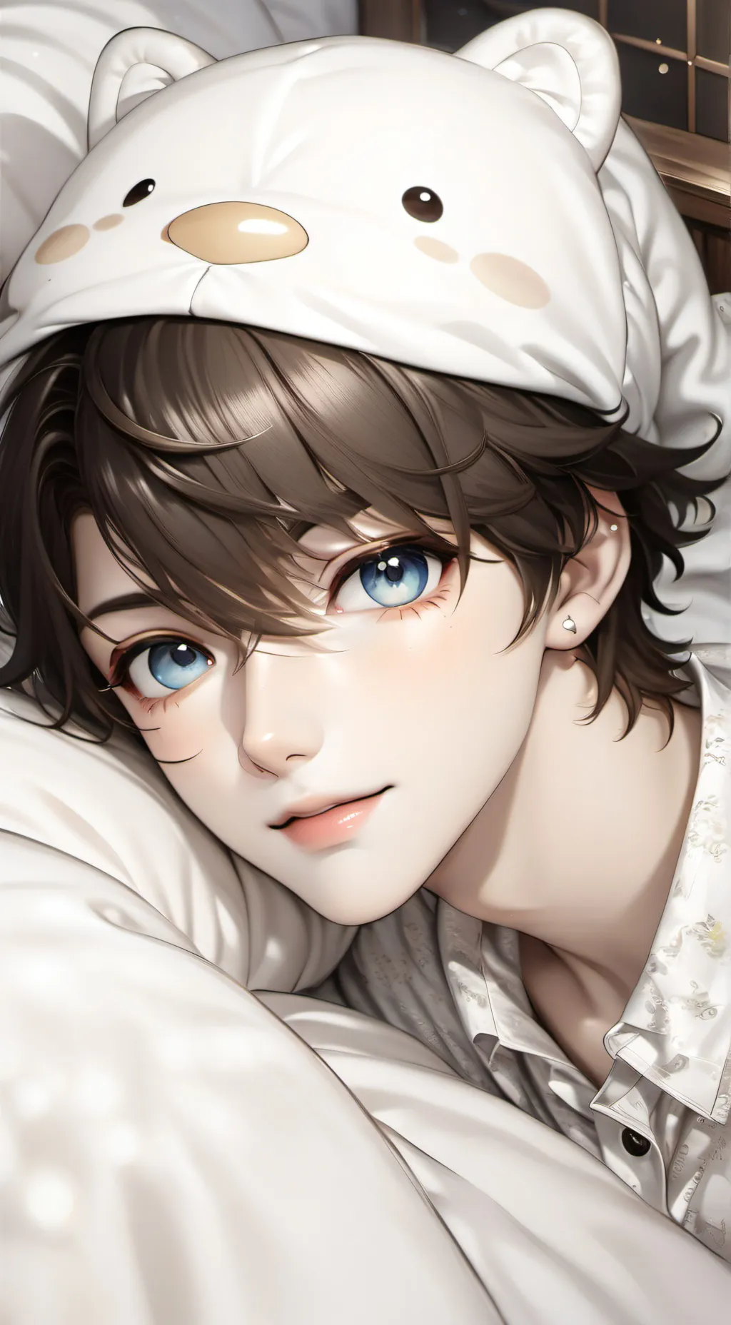 ai character: Nocturnal Lover background