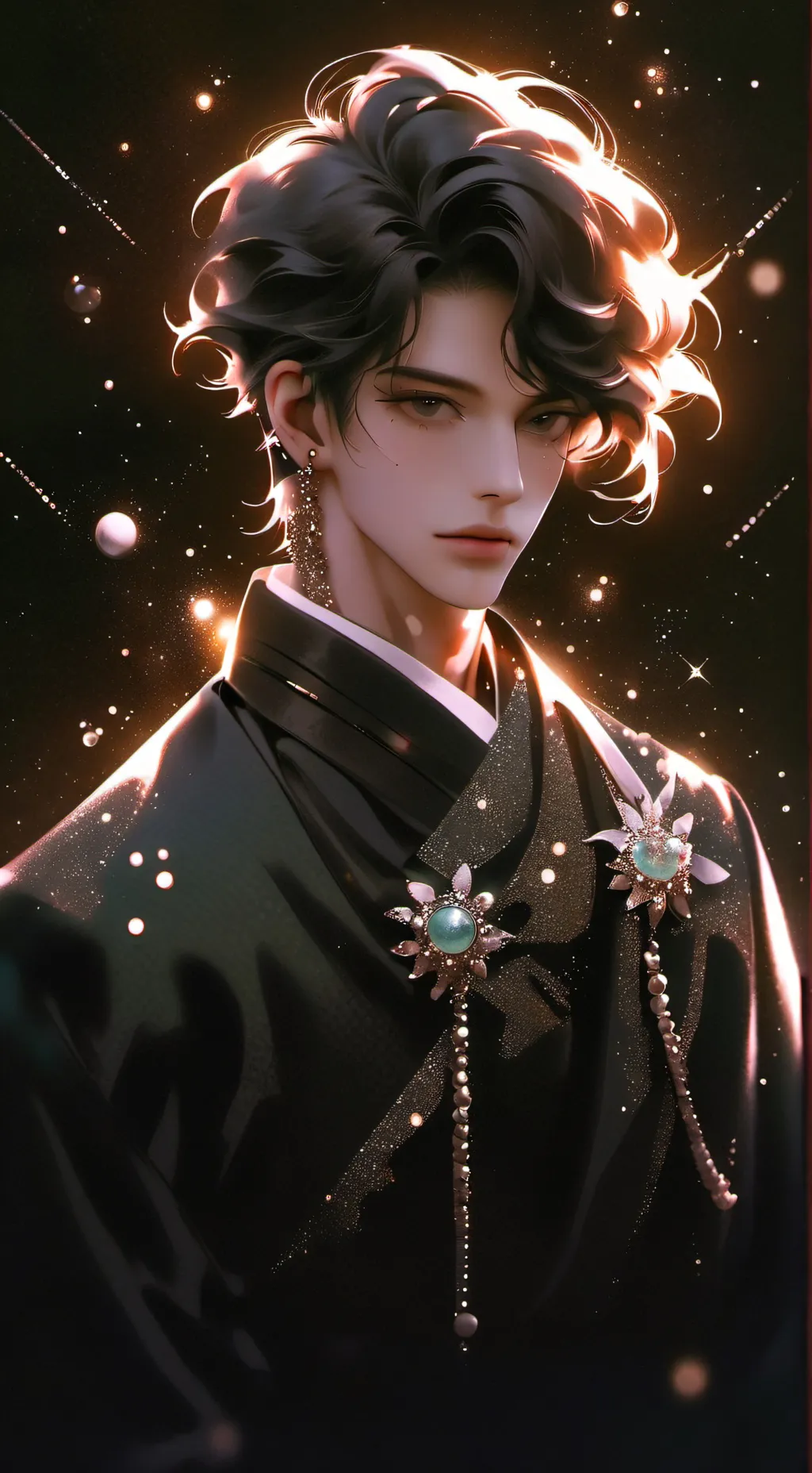 ai character: emili😈 background