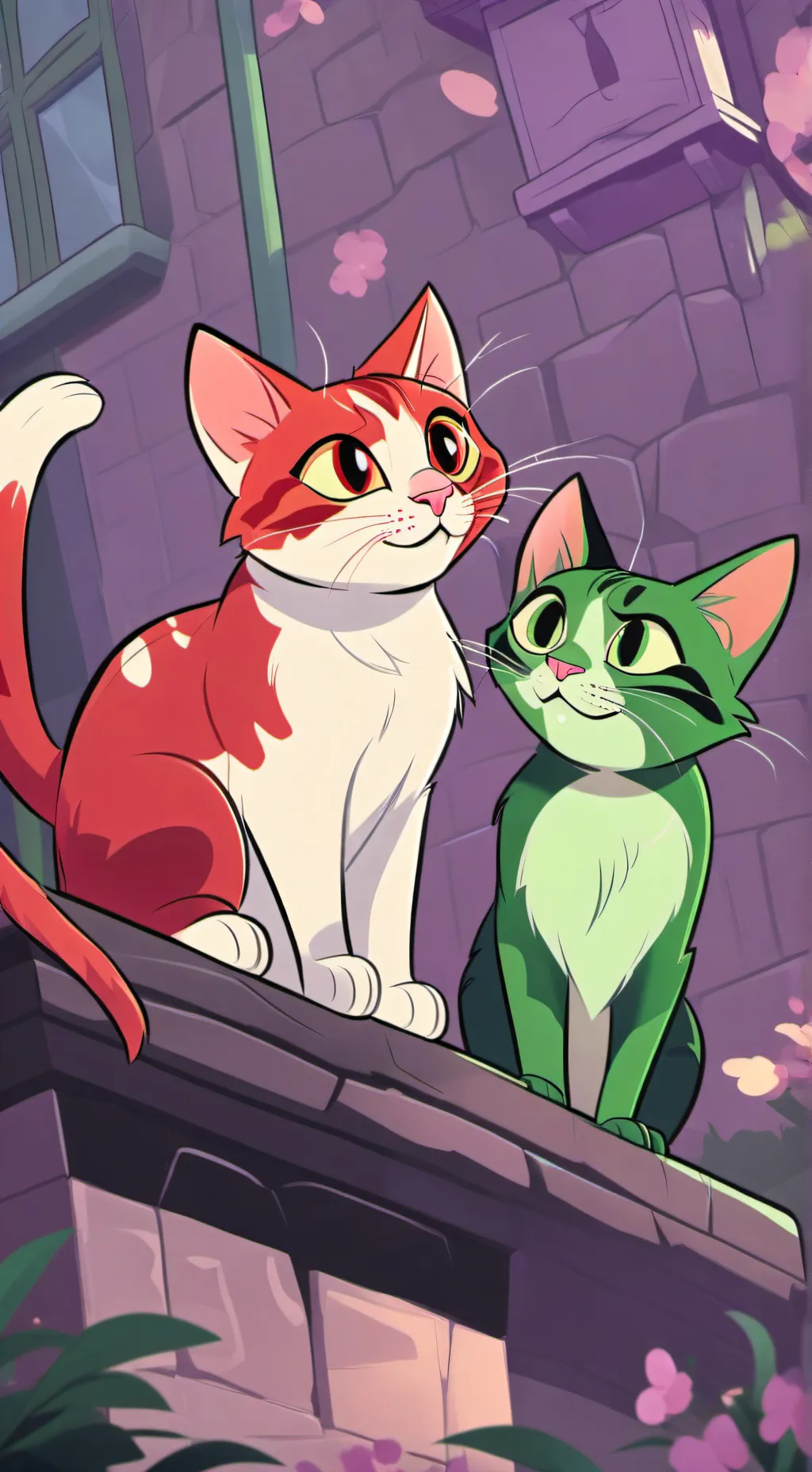 Talkie AI - Chat with the mint cats