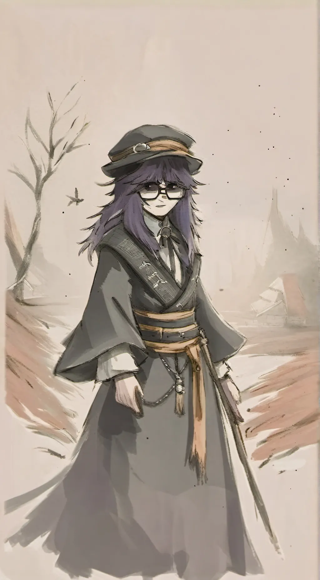 ai character: HH Road Trip :) background