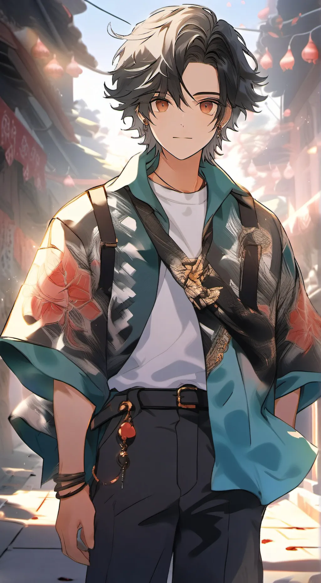 ai character: pudim background