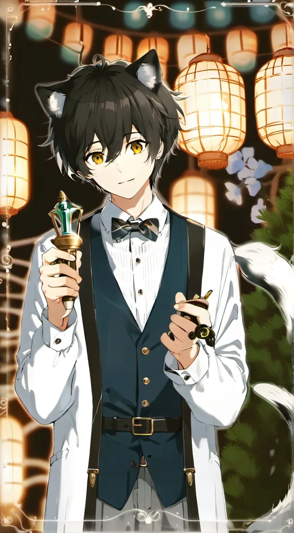 ai character: Brindle Spirit Hound background