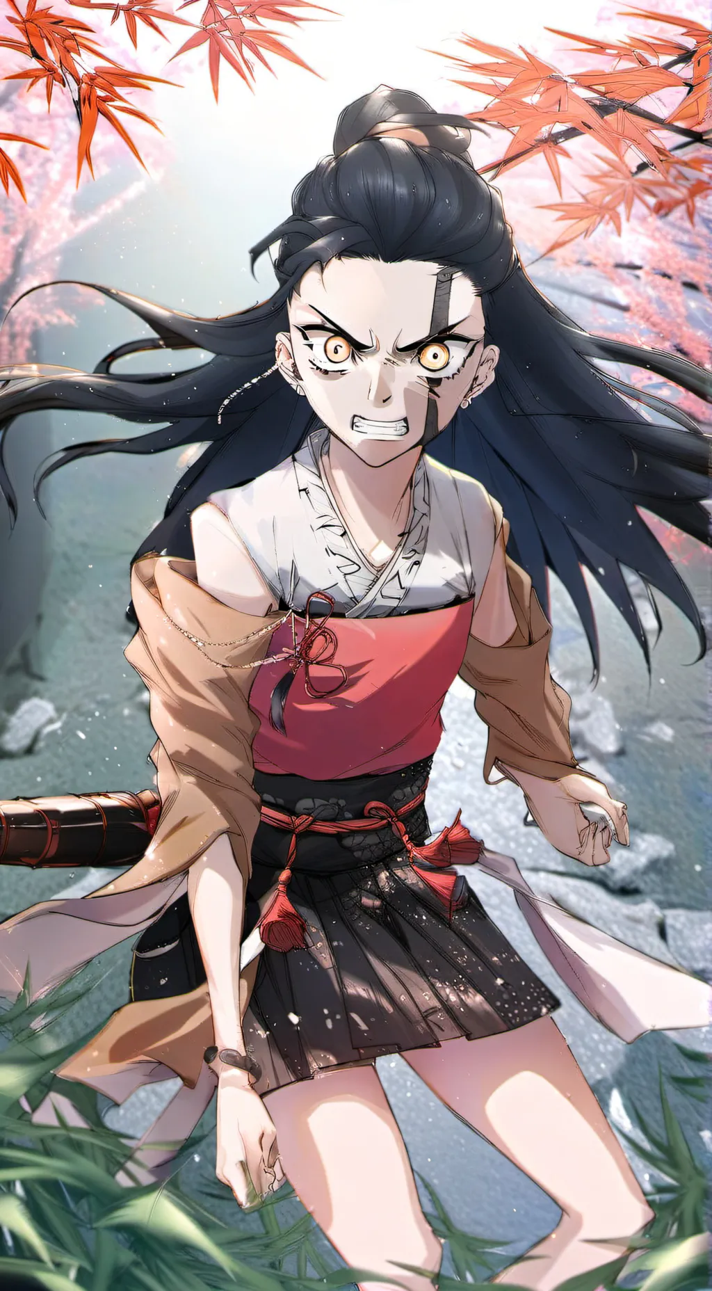 ai character: DS VS KAREN background