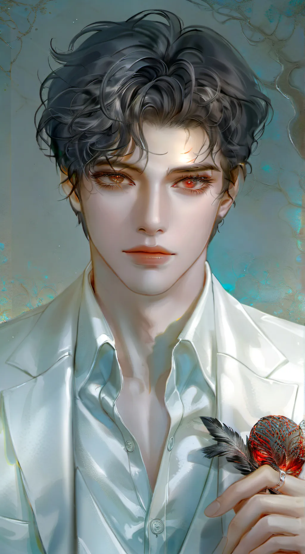 ai character: shion  background