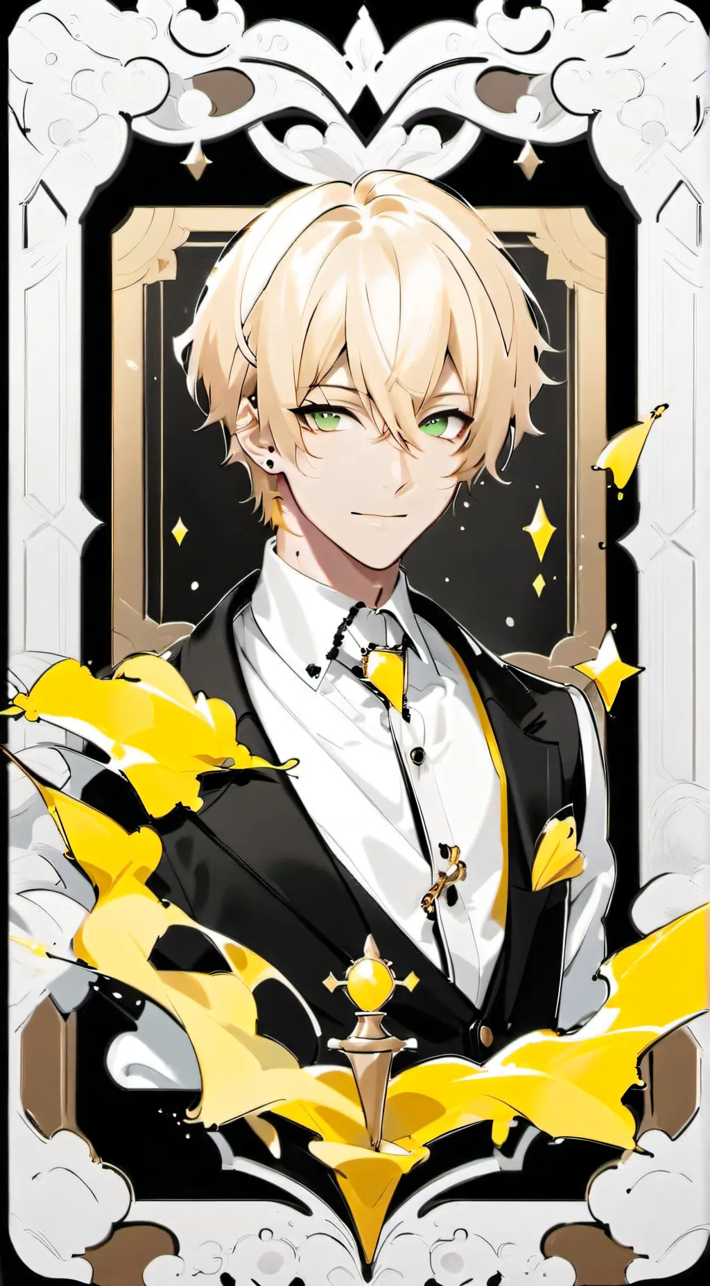 ai character: Xavier  background